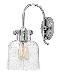 Cylinder Glass Single Light Sconce