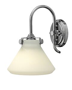 Congress Small Retro Glass Single Light Sconce