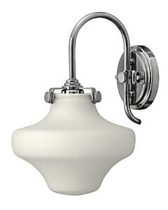 Hurricane Glass Single Light Sconce