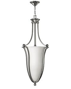 Bolla Brushed Nickel 6 Light Large Pendant