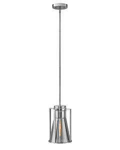 Refinery Chrome One Light Pendant